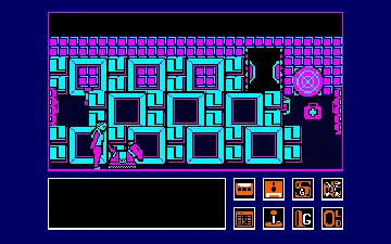 2112 AD (UK,F,G,S) (128K) (1986) (Trainer) screen shot game playing